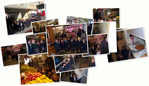 Los alumnos de infantil van al Mercado Central