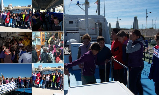 Los alumnos y alumnas de 5º visitaron en Torrevieja un submarino y el Museo de la sal