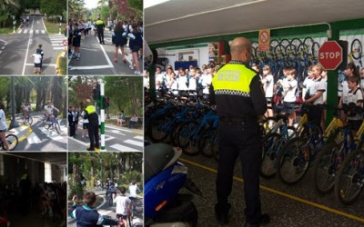 Los alumnos y alumnas de 5º han visitado el Parque de Tráfico