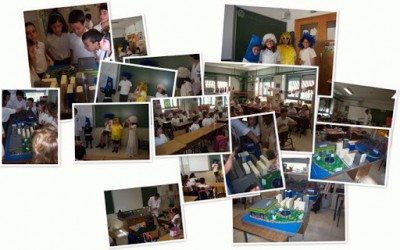 Los alumnos y alumnas de 3º y 4º han realizado en el colegio un taller del agua