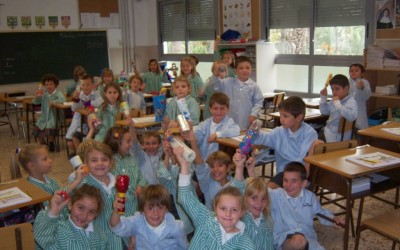 Trabajo de los alumnos de 1º de Primaria