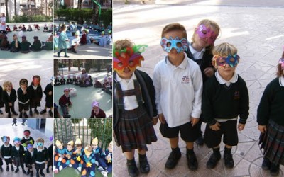 L@s alumn@s de Infantil han celebrado el Carnaval con una merienda.