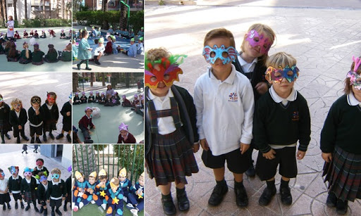 L@s alumn@s de Infantil han celebrado el Carnaval con una merienda.