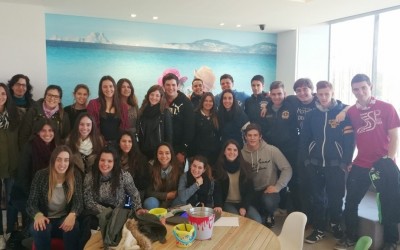 Los alumnos de Economía de 2ºBach visitan una empresa