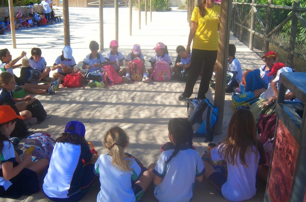 L@s alumn@s de 3º de primaria han visitado Terra Natura de Murcia.