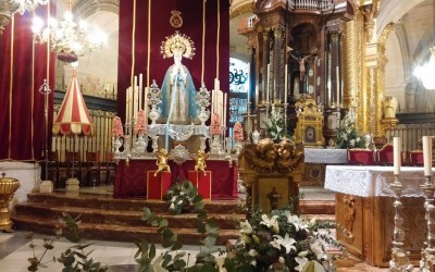 Los alumnos y alumnas de 5º y 6º visitan la Basílica de Santa María