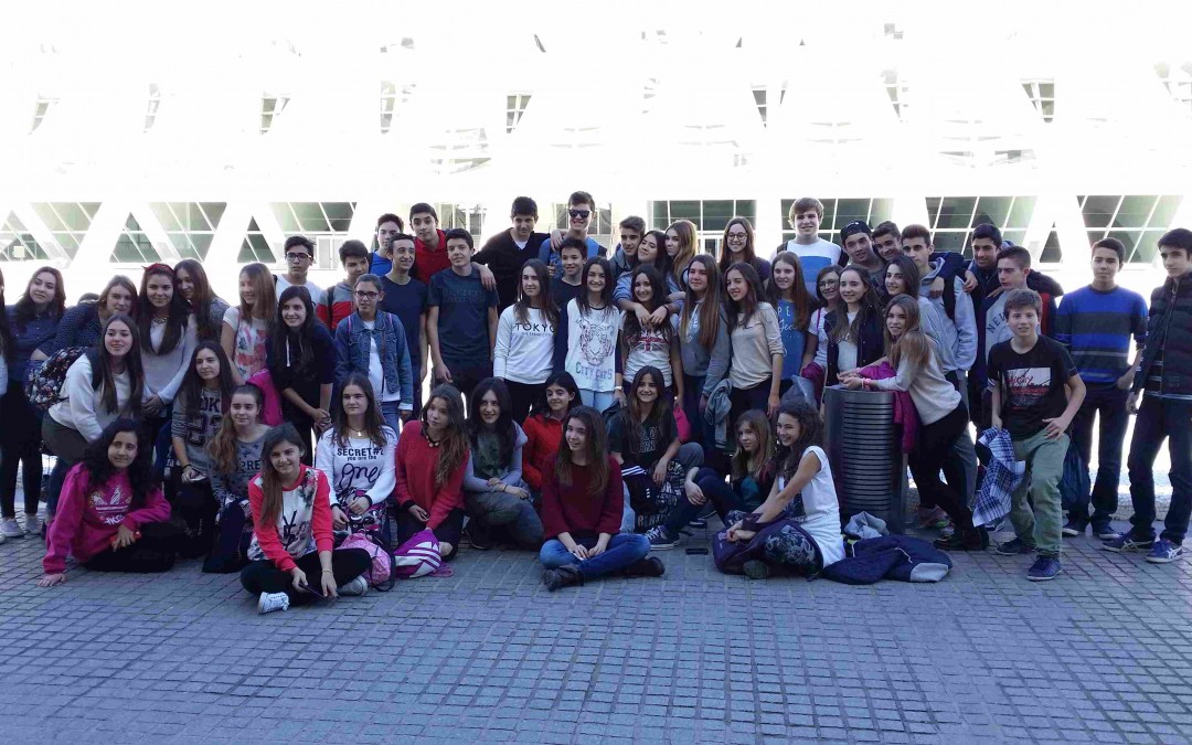 Los alumnos de 3o de ESO visitan la Ciudad de las Artes y las Ciencias