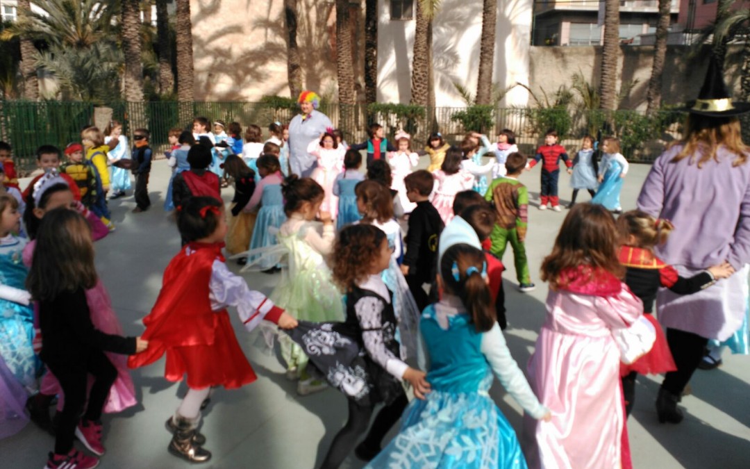 Los alumnos de infantil celebramos el carnaval