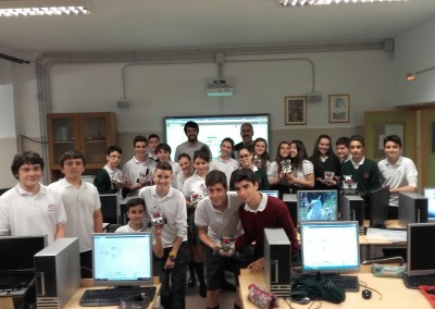 Taller de robótica- Colegio Santa María