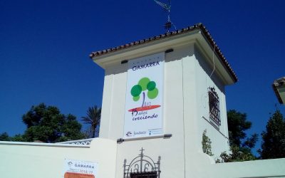 Compartiendo la alegría del colegio de Gamarra (Málaga)